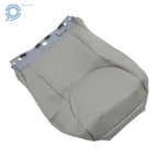 Driver Bottom Seat Cover for Toyota RAV4 (2006–2012) Ash Gray Leather Perforation