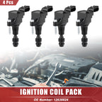 Set of 4 Ignition Coils for Buick LaCrosse 