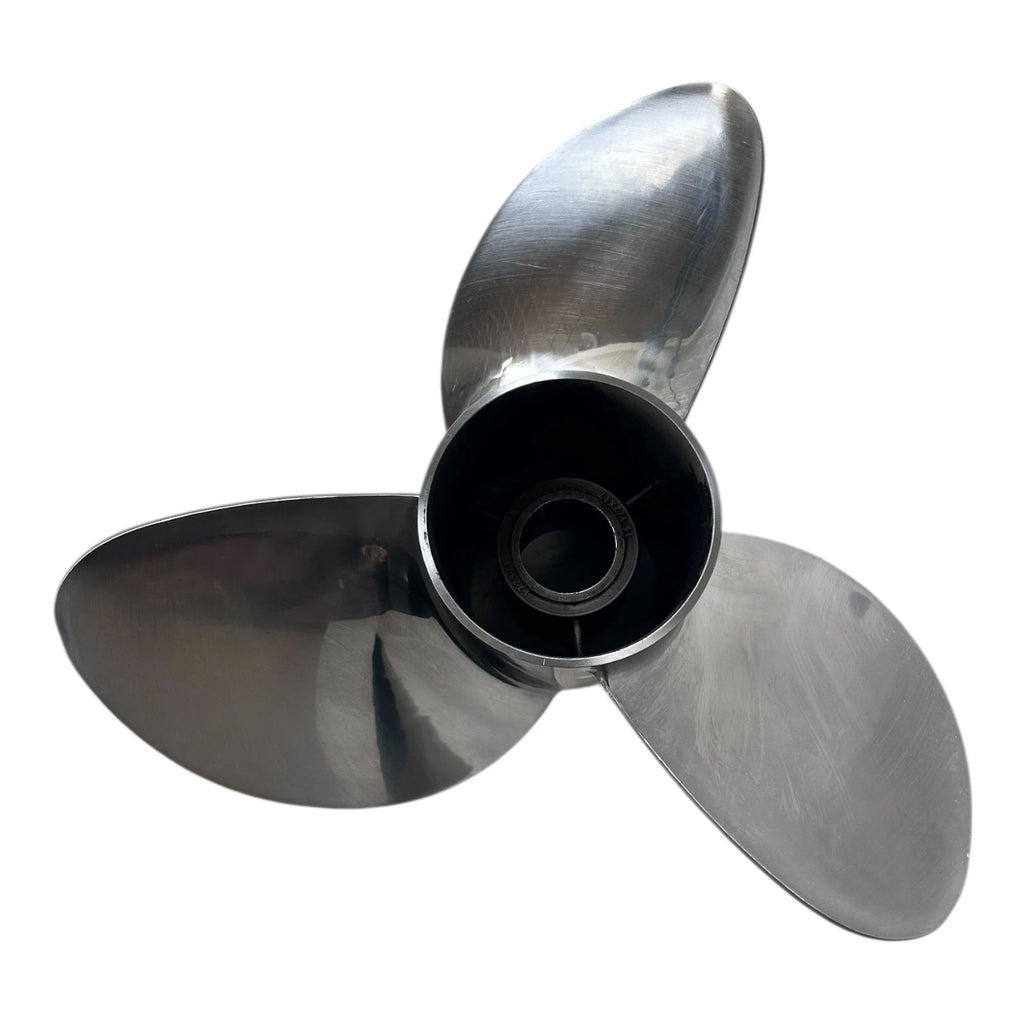 3X 15 1/2 x 17 RX3 Stainless Steel Propeller for Evinrude Johnson (177371)