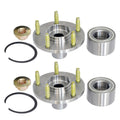 2X Front Wheel Hub and Bearings for Ford Escape Mazda Tribute (2001–2012) 518515