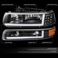 LED DRL Headlight Corner Bumper Signal Lamps for Chevy Silverado (1999–2002)