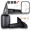 Set of 2 Manual Side Towing Mirrors for Dodge Ram 1500/2500/3500 (2002–2009)