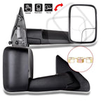 Set of 2 Manual Side Towing Mirrors for Dodge Ram 1500/2500/3500 (2002–2009)