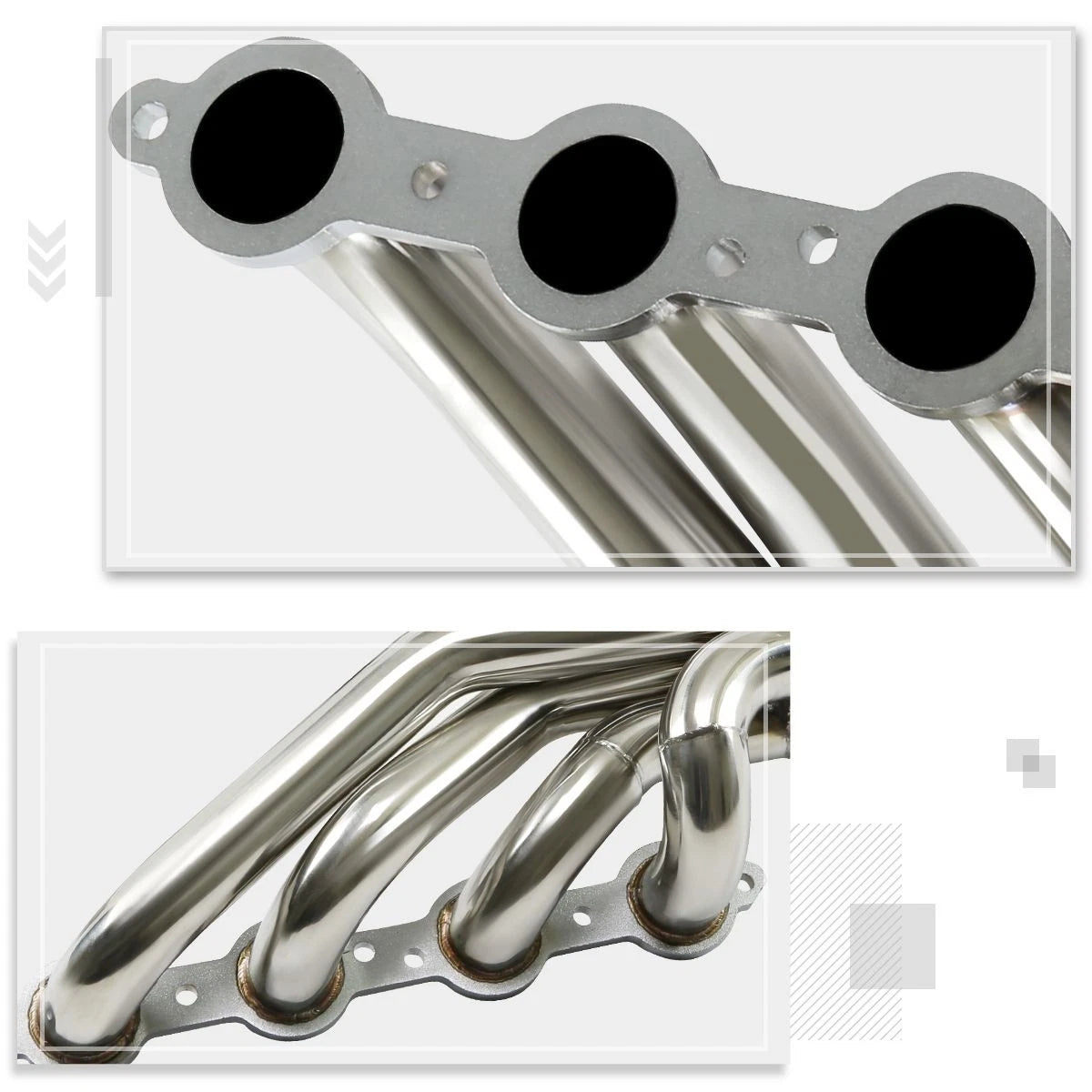 Exhaust Header for SBC Chevy Small Block LS1/LS2/LS3/LS4/LS6 LSX V8 (1997–2014)