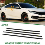 Set of 4 Weatherstrip Window Seal No.72410S5A003 for Honda Civic (2001–2005)