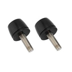 CNC Black Handle Bar Ends Vibration Reducing Plugs for BMW R nine T (2014–2021)