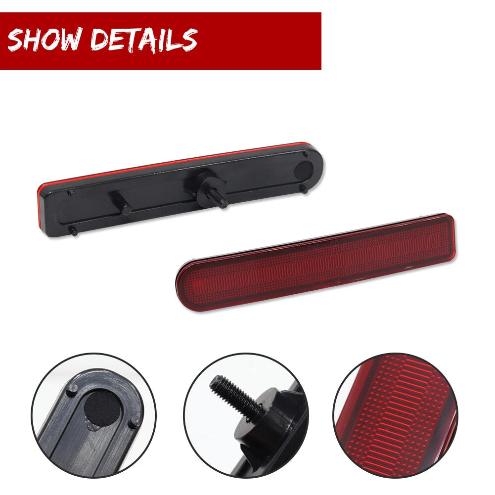 2Pcs Rear Bumper Reflectors for Toyota FJ Cruiser (2007–2014)