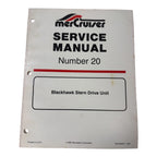 MerCruiser Blackhawk Stern Drive Unit Service Manual #20 (1994)