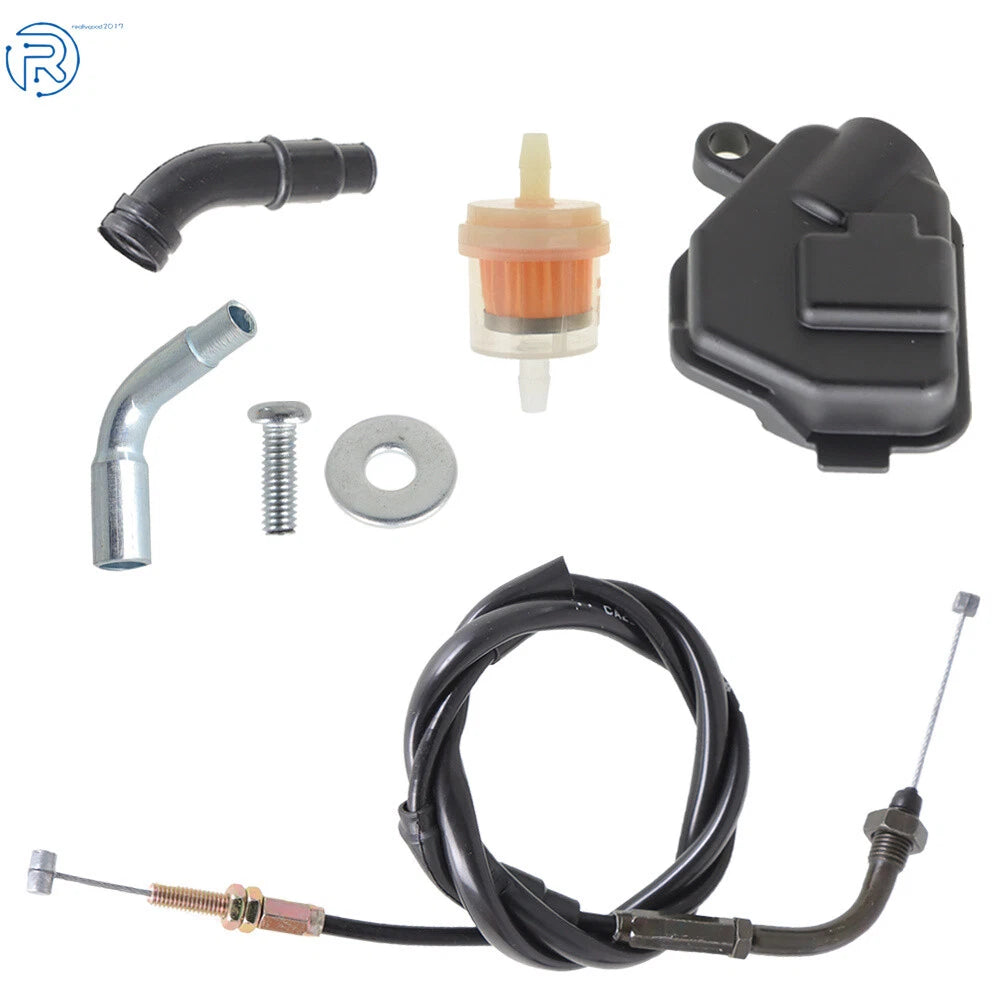 Carburetor & Throttle Cable for Honda Foreman FourTrax 250 300 350 400 450