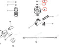 Oil Pressure Sender Sensor Switch for MerCruiser (87-805605A1)