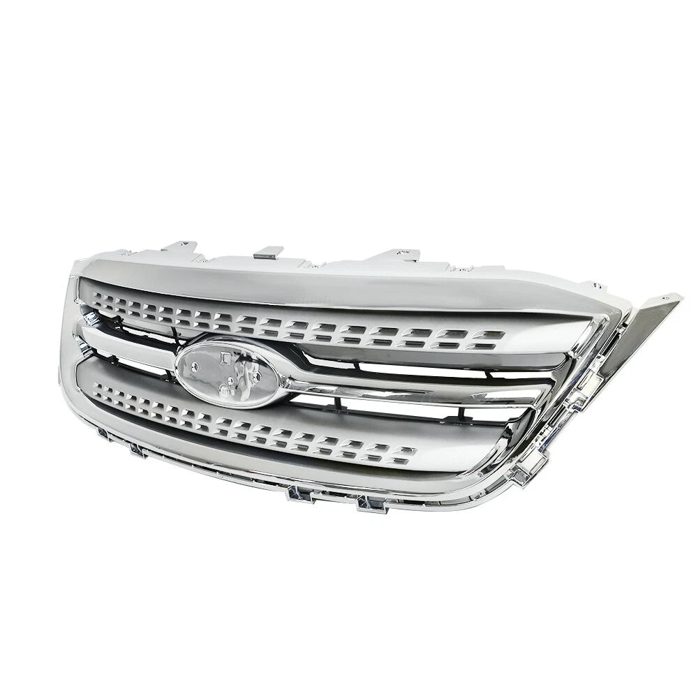 Chrome Grille Shell and Gray Insert for Ford Taurus (2010–2012)