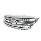 Chrome Grille Shell and Gray Insert for Ford Taurus (2010–2012)