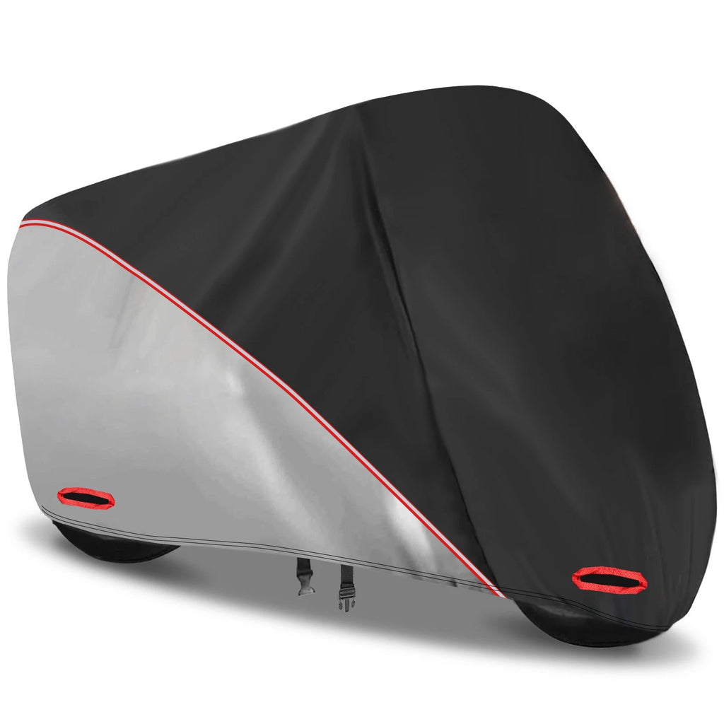4XL Waterproof Heavy Duty Motorcycle Cover for Winter Outside Storage