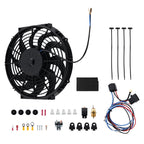 12V 80W Electric Radiator Cooling Fan 12 Inch Universal with Shroud