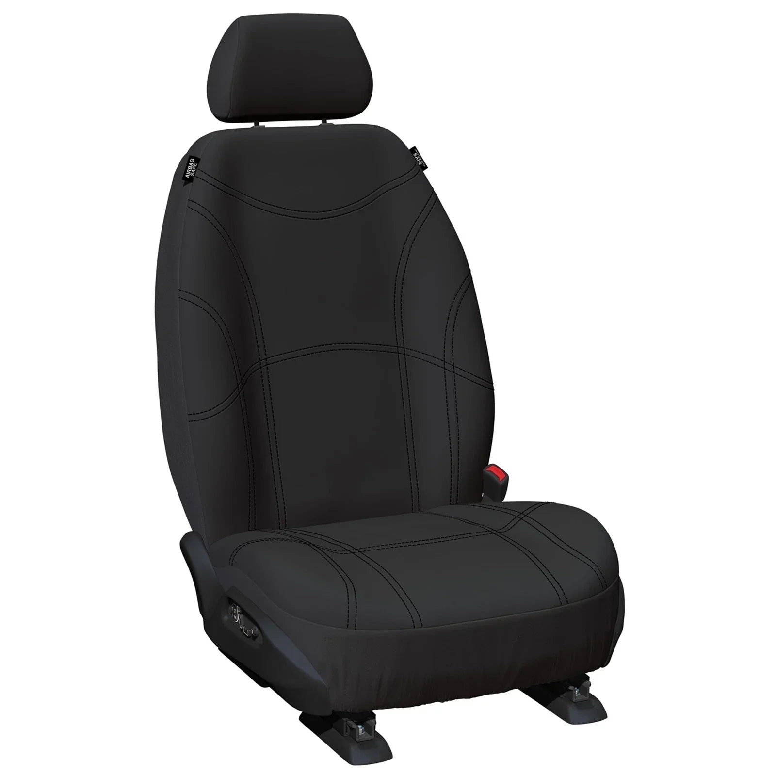 Front Tailor Made Black Neoprene Car Seat Covers for Ford Ranger (2011-2021)