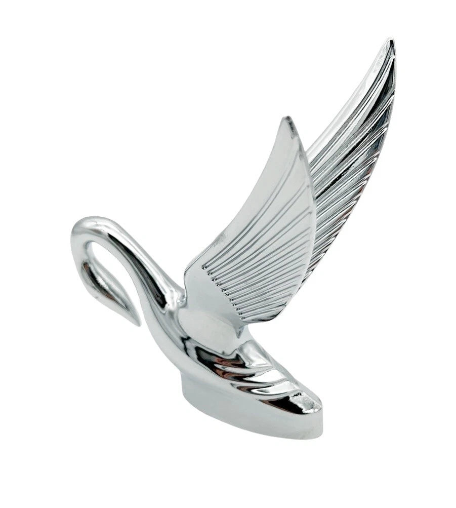 Hood Ornament Chrome Classic Swan for Peterbilt Kenworth Freightliner (—)