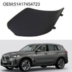Black ABS Inner Door Handle Cover Trim for BMW X5 X6 G05 G06 G07 (2019–2023)