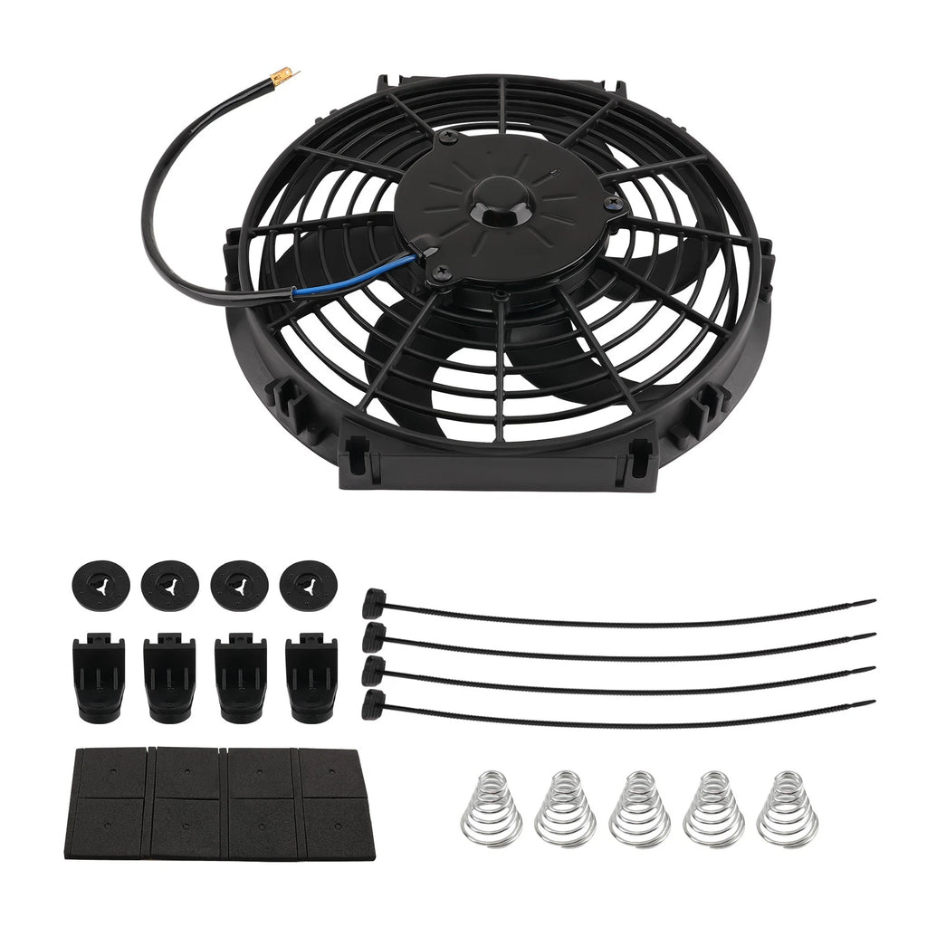 10" Electric Push-Pull Cooling Fan for Universal 12V (800–CFM, 80W) (2010–2025)
