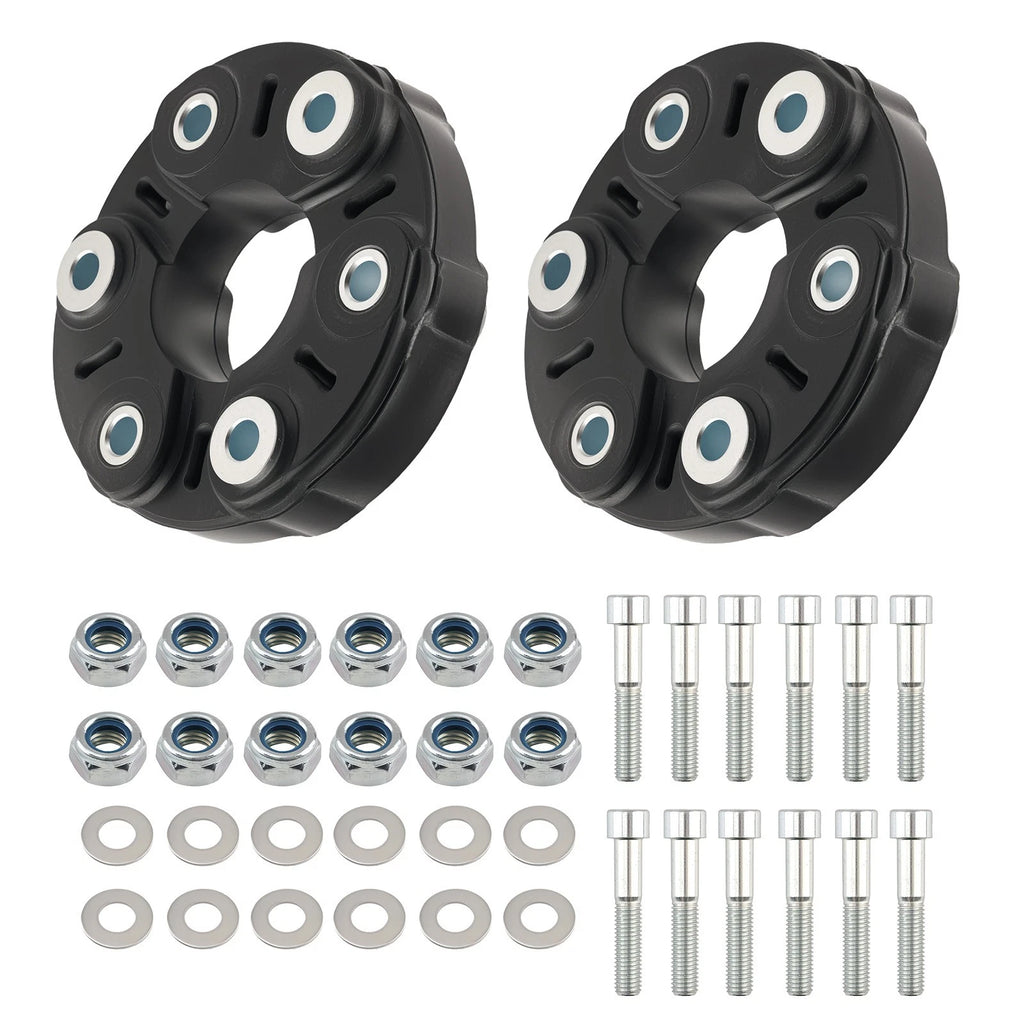 2X Driveshaft Flex Disc w/ Bolts for BMW E90 E91 E92 325xi 328xi E84 X1 (2007–2013)