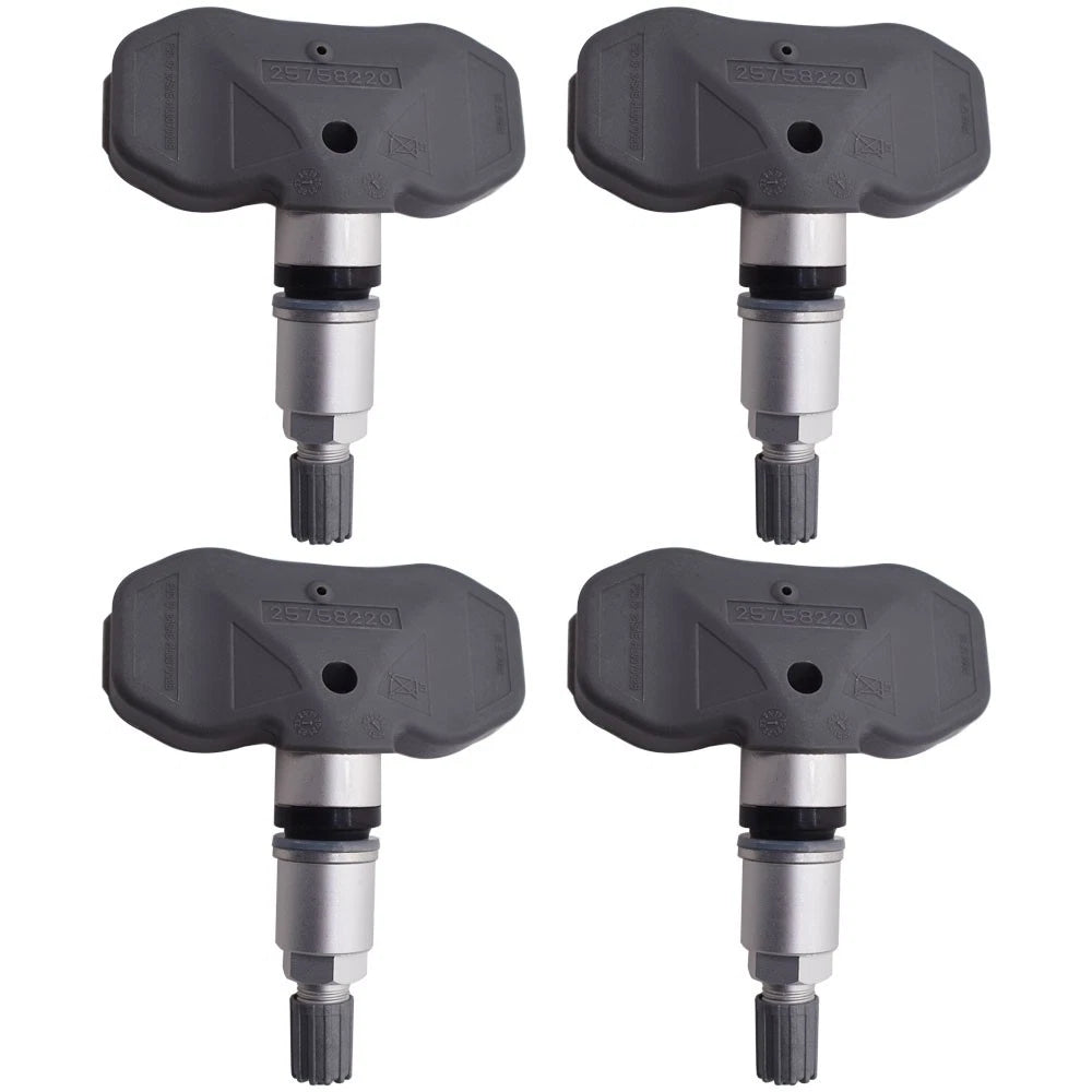 Set of 4 Tire Pressure Sensors for Cadillac XLR, Chevrolet Corvette (2005–2009)