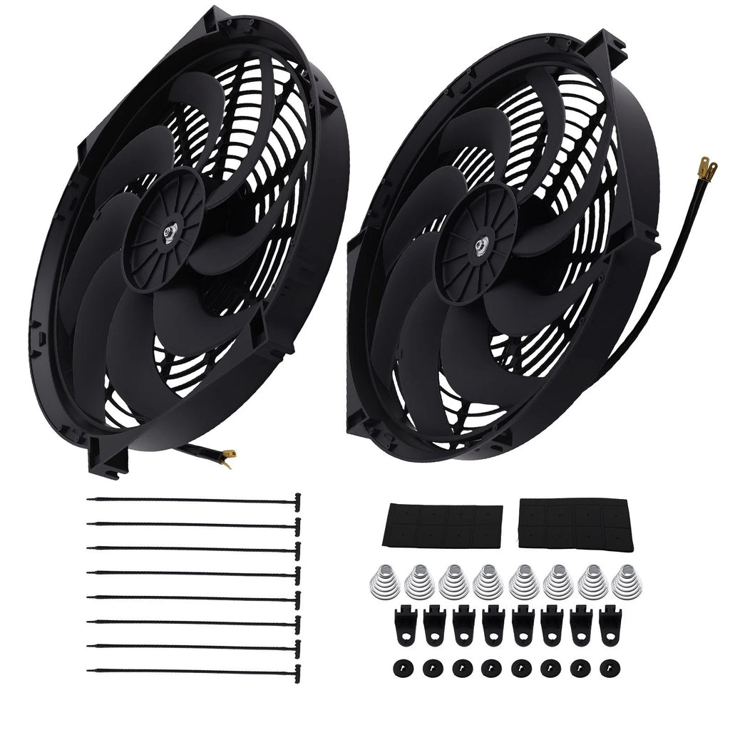 14 Inch Performance Cooling Fan 900CFM for Universal Radiator (Universal)