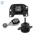 3PCS Motor & Torque Strut & Trans Mount for Ford Explorer (2016–2019)