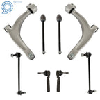 Set of 8 Front Tie Rods Sway Bar Links Control Arms for Chevy Malibu (2004–2012)