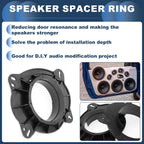 2X Speaker Spacer Ring Adaptor for Toyota 6x9" to 6.5" 