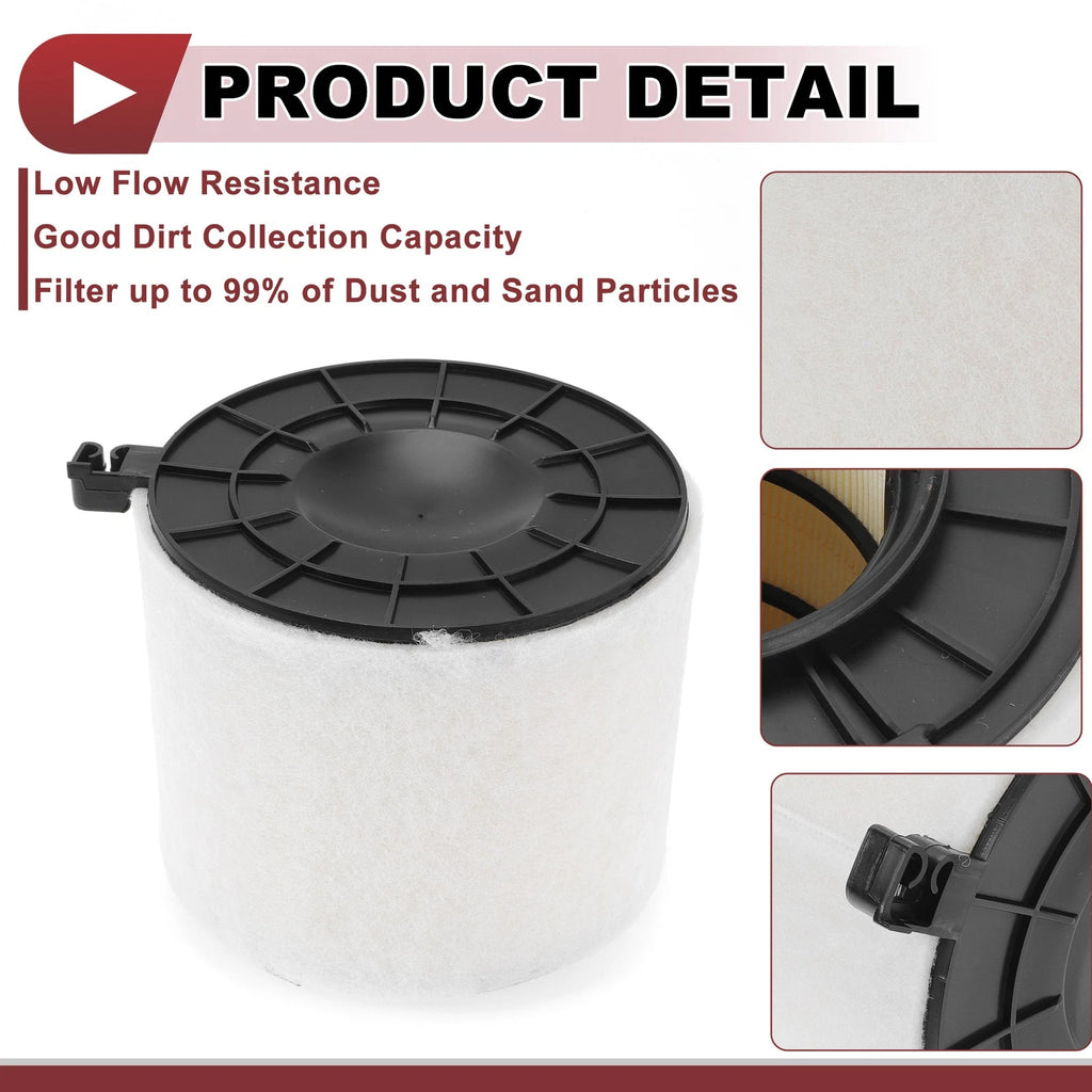 Car Engine Air Filter No. 8W0133843 for Audi SQ5 3.0L (2018–2024)