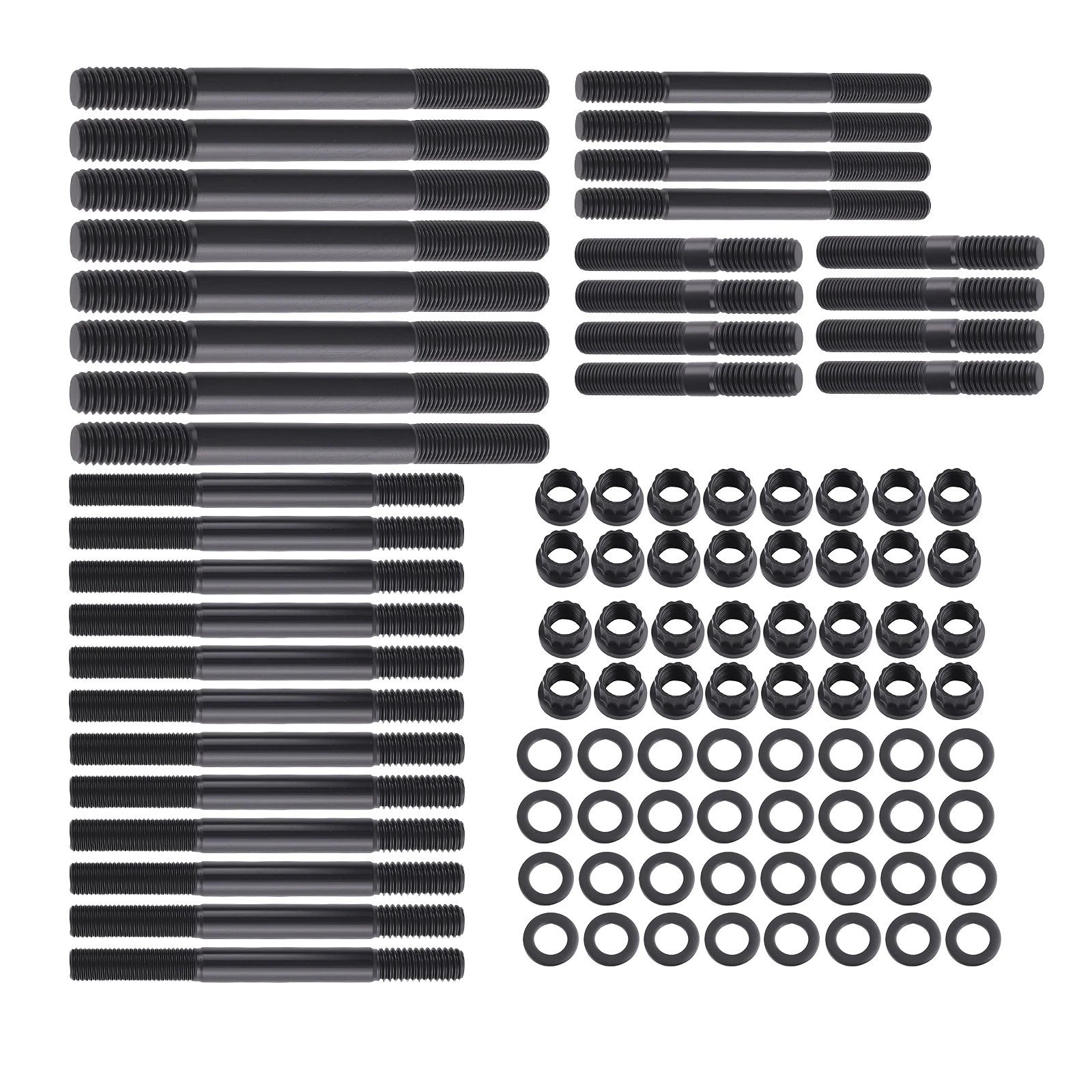 12-Point Cylinder Head Hardware Kit for Chevy Big Block (PCE279.1005, 135-4001)