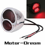 Pair Chrome Taillights for Harley Model A
