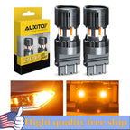 4X AUXITO 3157 3156 LED Turn Signal DRL Light Bulb for