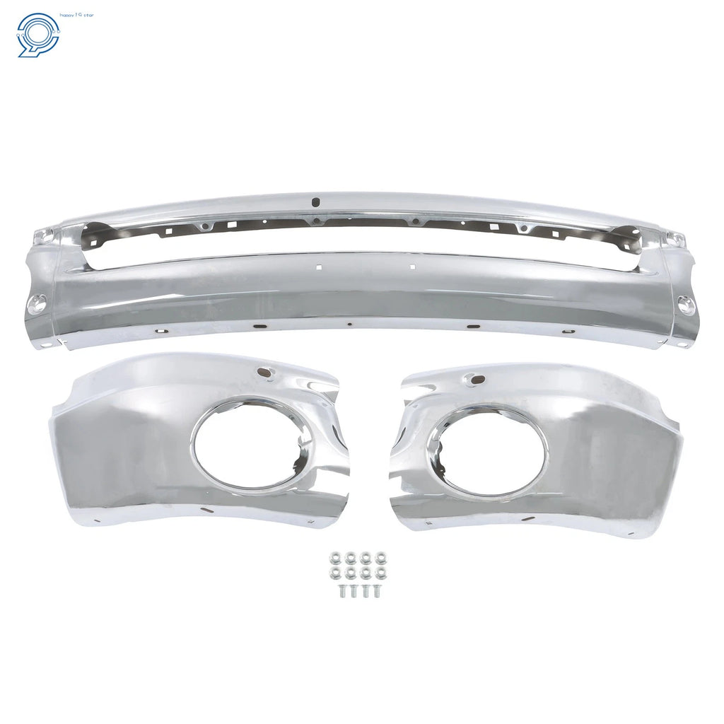 Split Front Bumper CH1002383 for Ram 1500 2002–2008, Ram 2500 3500 2003–2009 Chrome