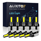 2X T10 LED License Plate Light Bulbs for Various Vehicles (6000K)