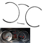 Carbon Fiber Instrument Panel Decal Cover Trim for Mitsubishi Lancer (2008–2015)