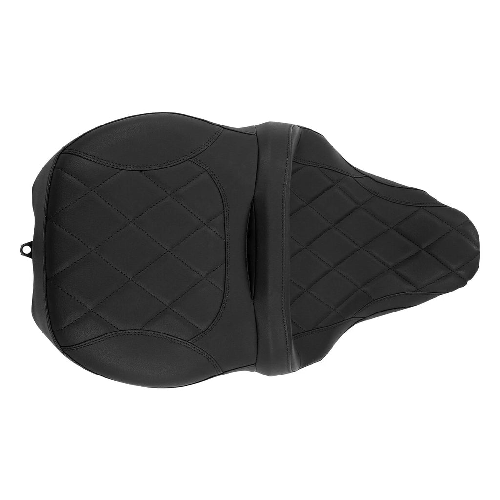 Black Rider Passenger Seat for Harley Touring Electra Tri Glide (2009–2023)