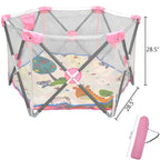 Portable Pet Playpen for Outdoor Use (Safety Kids)