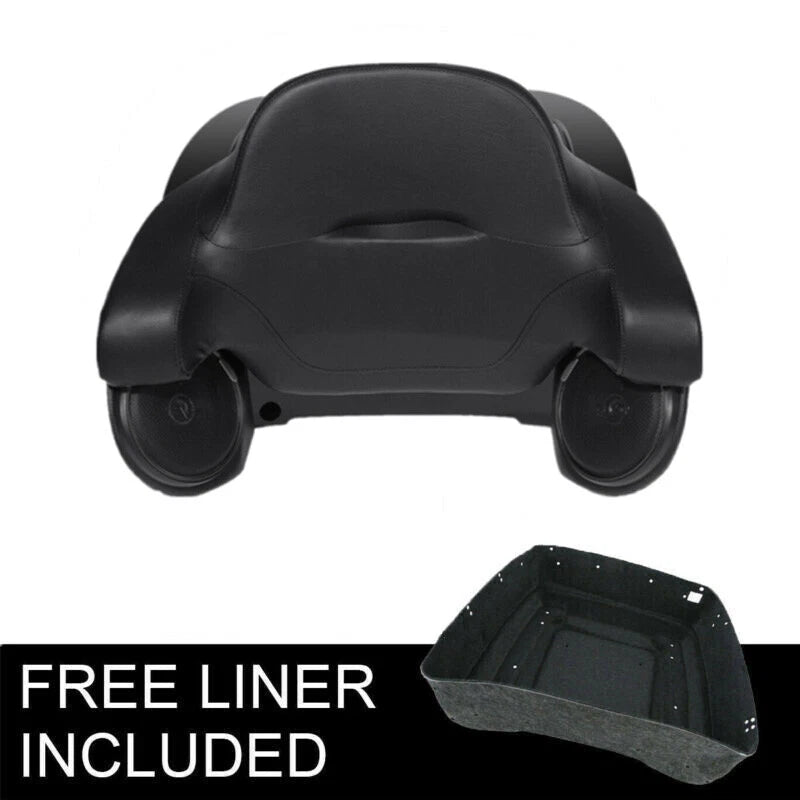 Trunk Backrest Pad Speakers for Harley Street Road Glide (2014–2026)