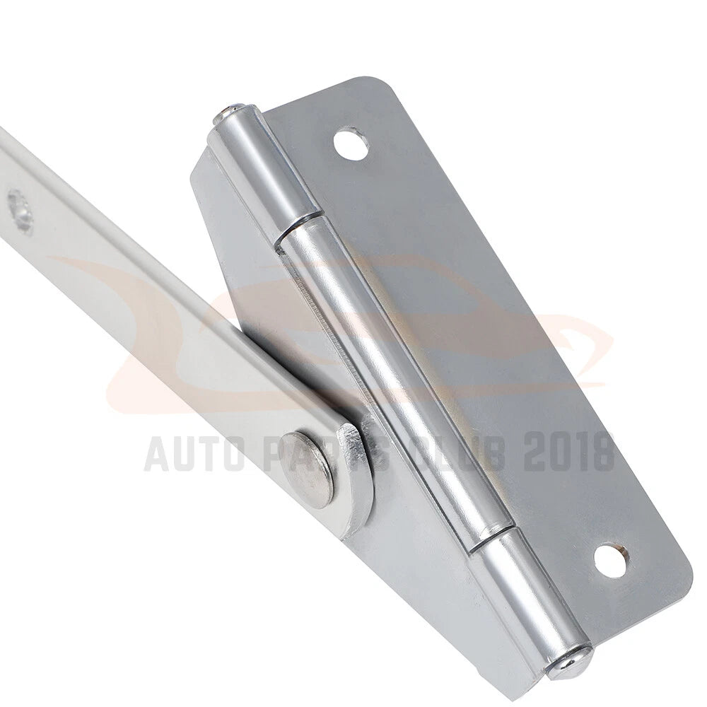 Set of 2 Stainless Steel Side Fold Manual Mirrors for Ford F250 Super Duty (1988–1996)