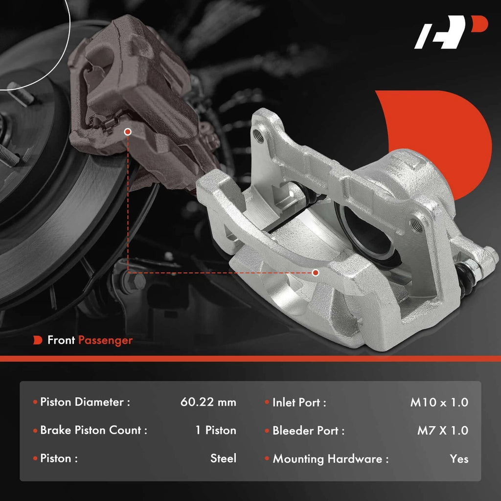 Brake Caliper & Bracket Front Passenger for Lexus ES250/ES350 (2012-2018)