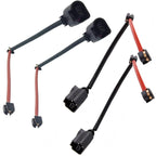 Set of 4 Brake Pad Wear Sensors for Audi Q7 (2007–2015) Porsche Cayenne (2003–2010) VW Touareg (2004–2010)