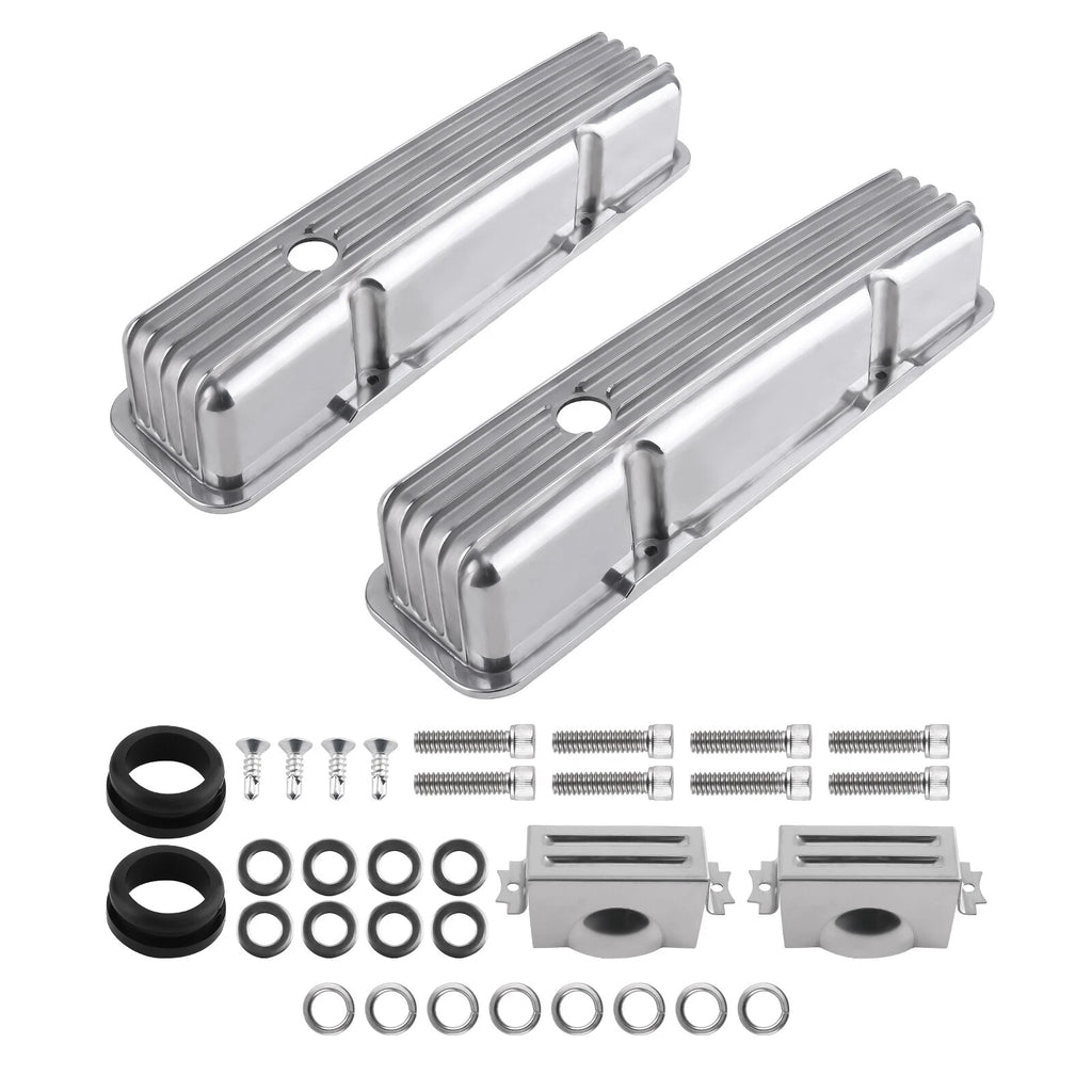Aluminum Valve Covers Mounting Hardware for Small Block 283 302 400