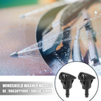 Set of 4 Front Windshield Washer Nozzles for Hyundai Tiburon Elantra (2001–2006) 98630YY000
