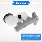 Brake Master Cylinder with Reservoir No. 46100SCPW01 for Honda Odyssey (2002–2004)