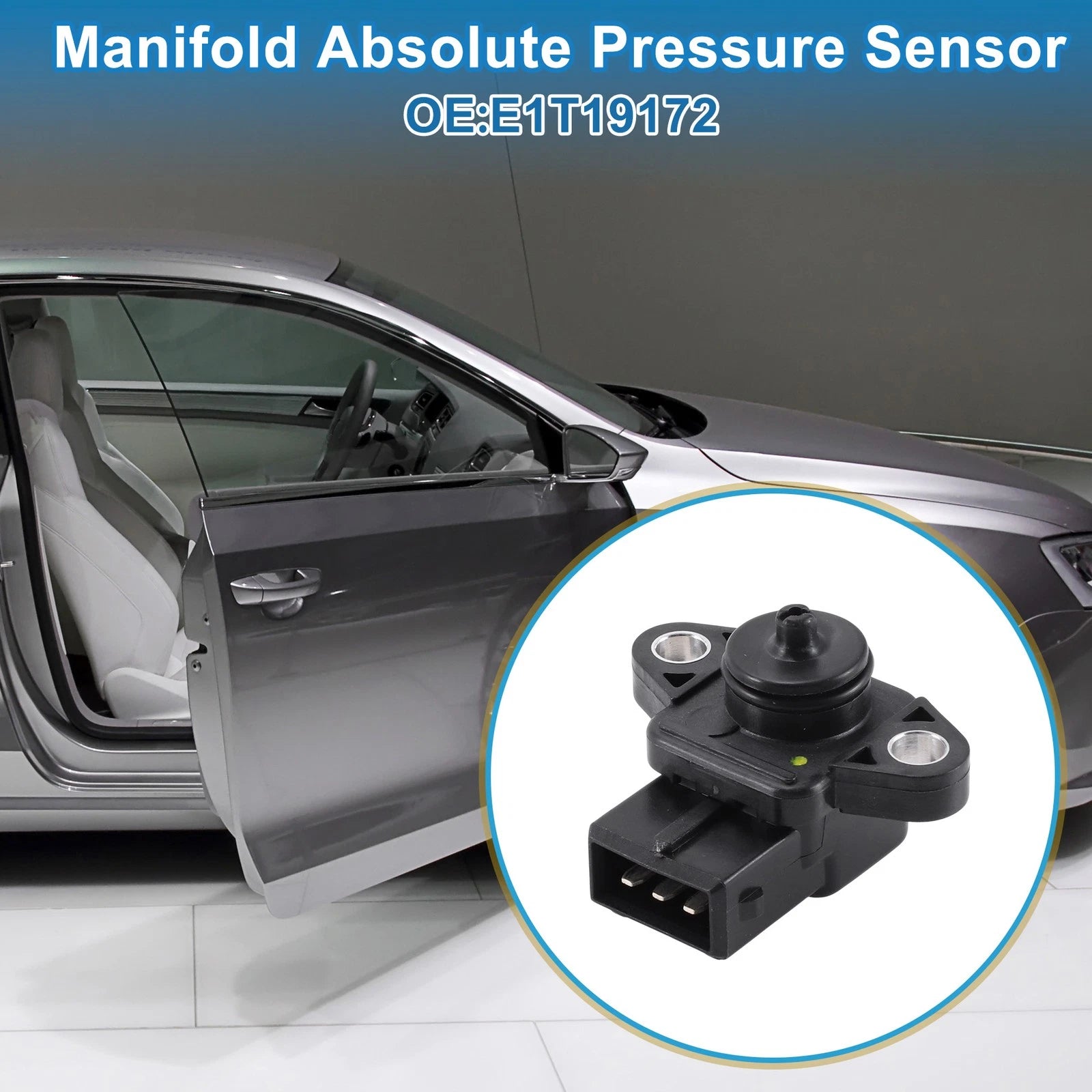 Manifold Absolute Pressure Sensor No.E1T19172 for Mitsubishi Colt IV (1996–2004)