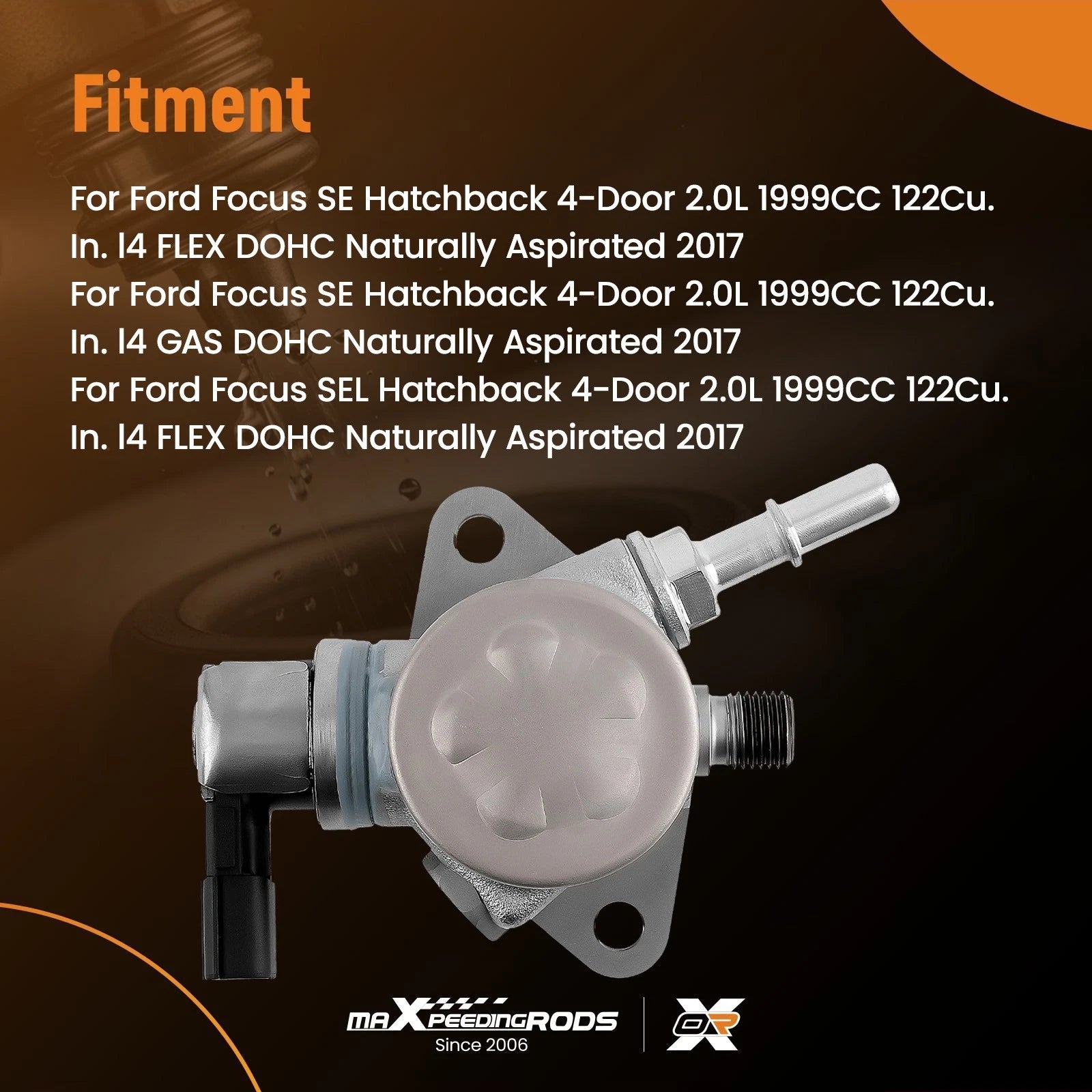 High Pressure Fuel Pump for Ford Focus 2.0 I4 (2012-2017)
