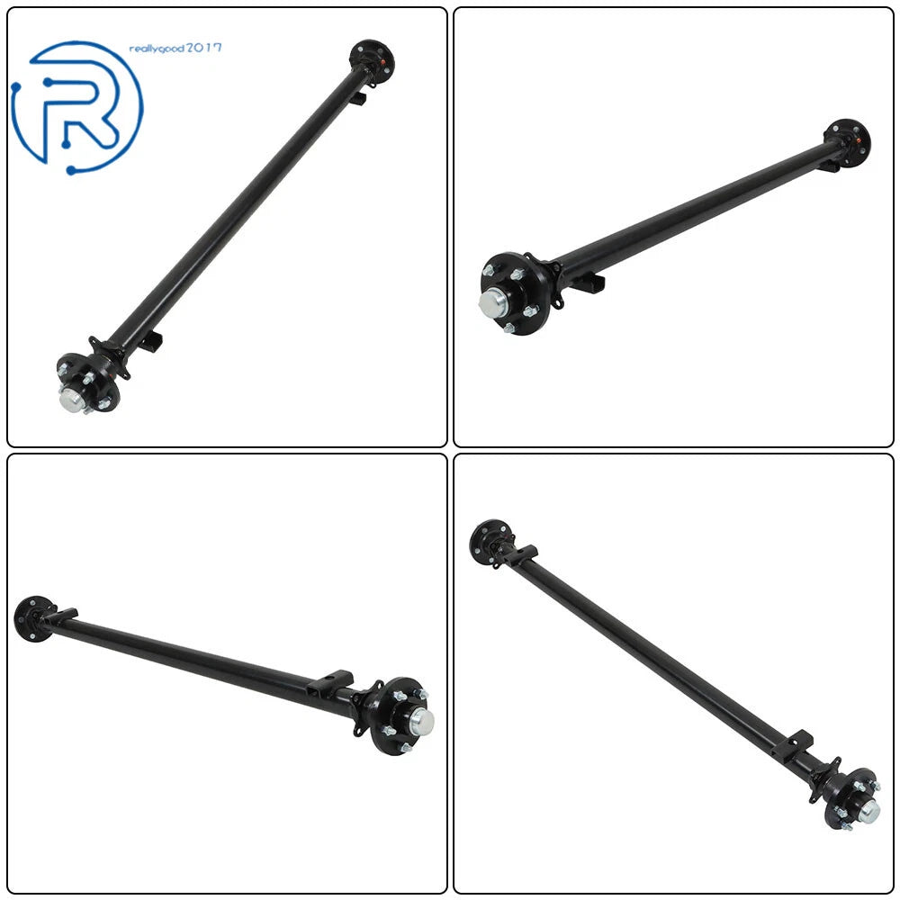 3.5K Trailer Axle for Cargo Dump RV Utility Boat (3500 lbs)