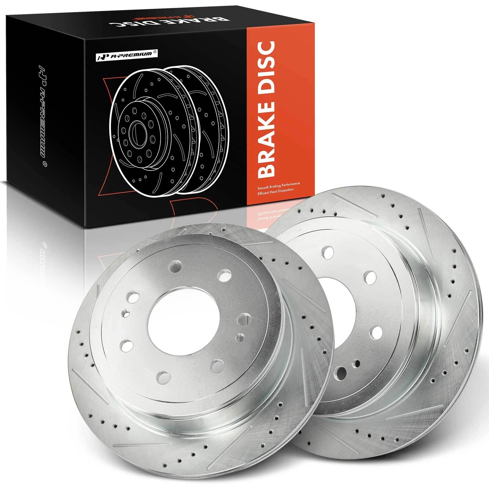Rear Side Drilled Brake Rotor for Ford F-150, Lincoln Mark LT (2004–2011)