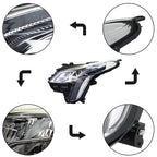 Headlight Assembly for Cadillac XTS (2018–2019) LED DRL Left Side