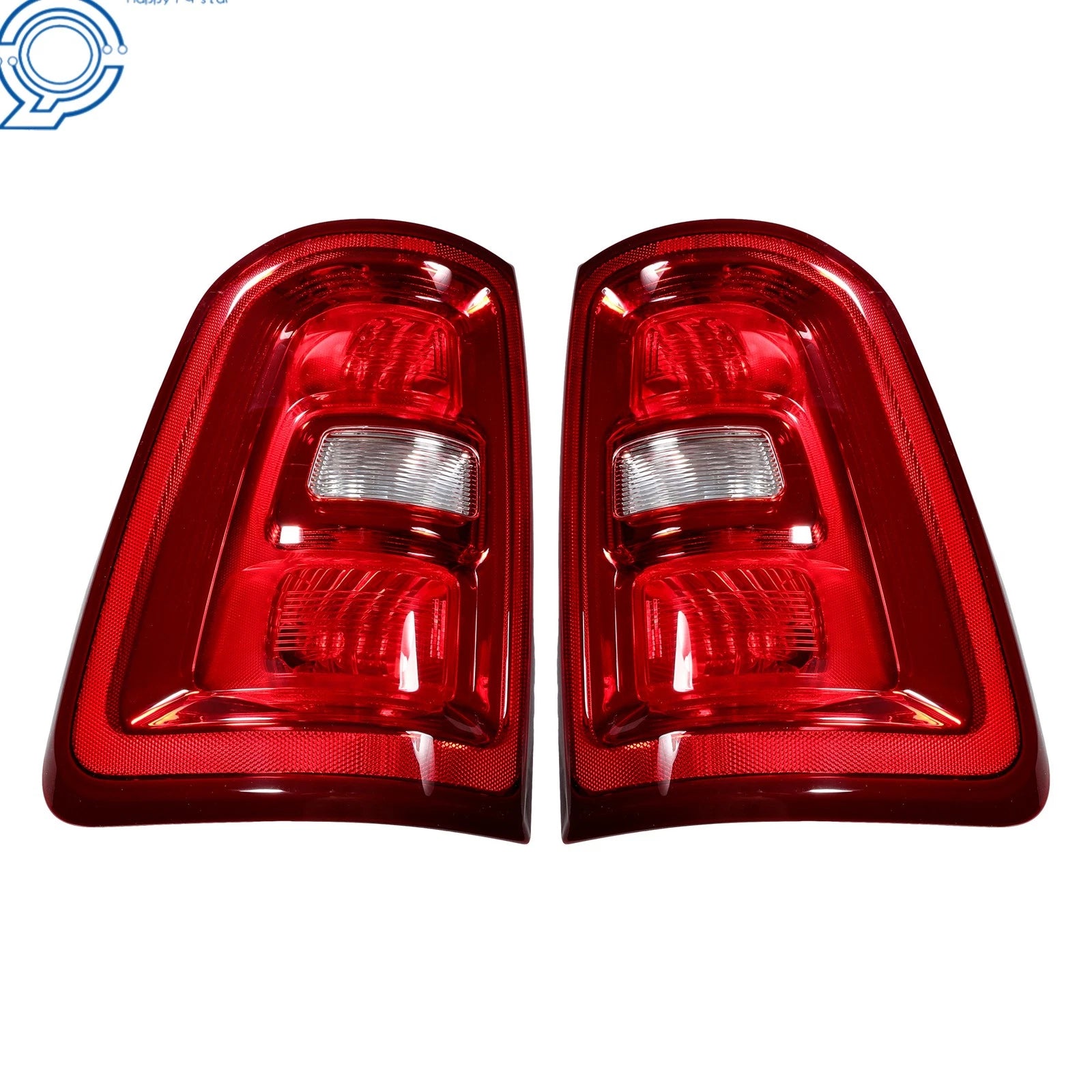 Set of 2 Rear Tail Light Assemblies for Ram 1500 (2025) Halogen